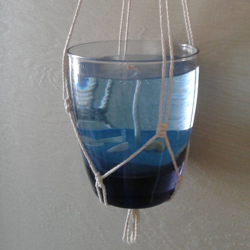 4/$28 Adorable cotton plant/candle holder - Picture 5 of 8